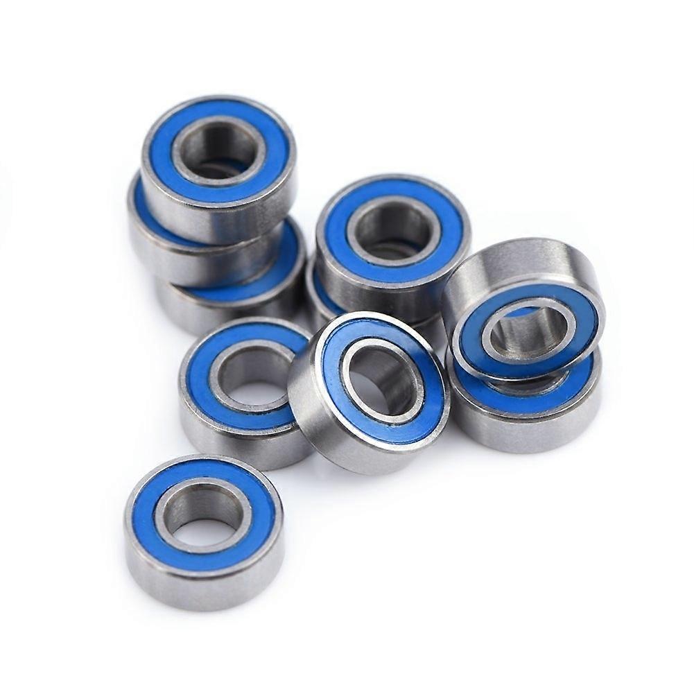 Deep groove ball bearings Set of 10 Double Shielded Steel Miniature Ball Bearings 5 x 11 x 4 mm