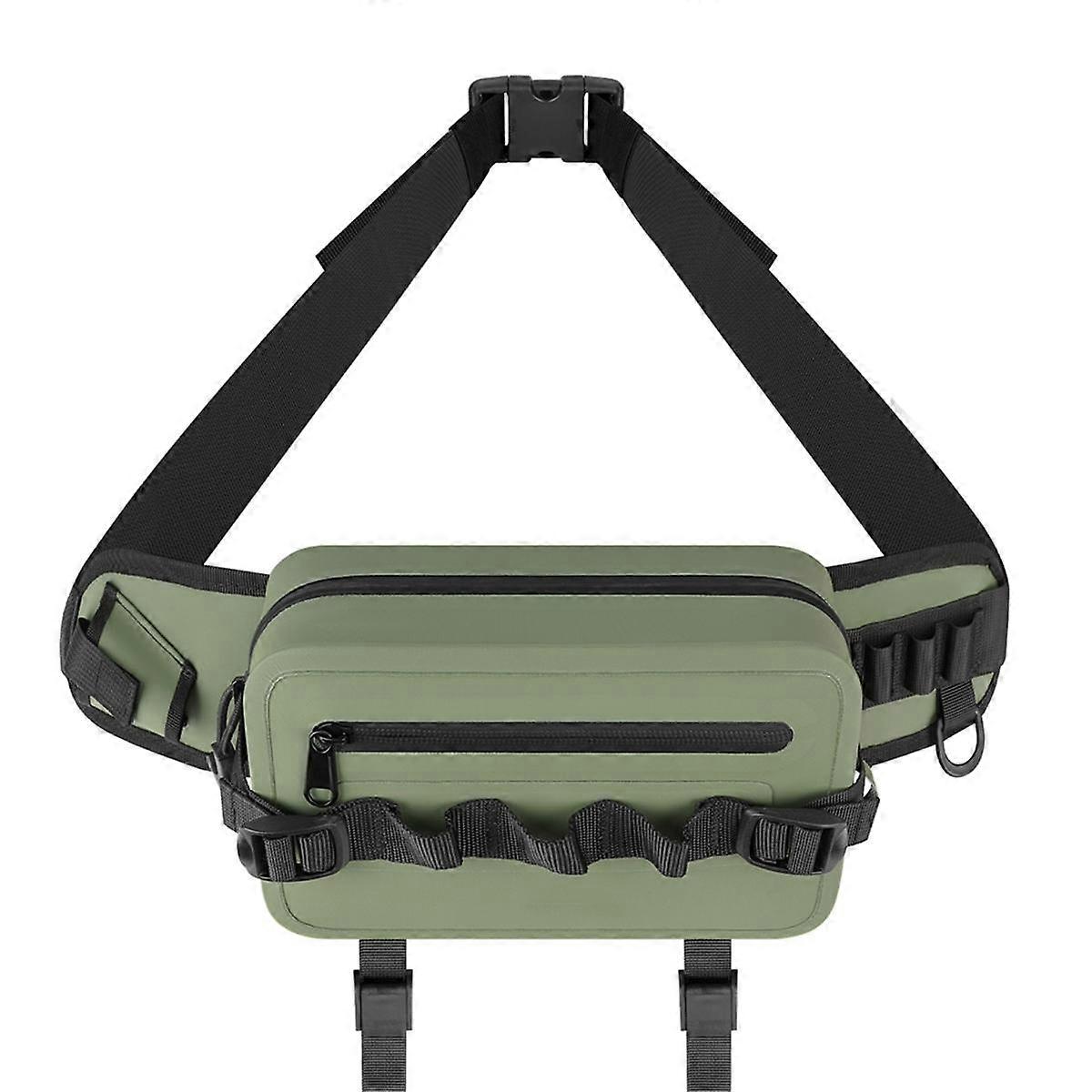 Multifunktionale Angeltasche Angelgeräte Taschen Fischköder Ausrüstung Aufbewahrung Hüfttasche Angelrutentasche Wasserdichter Rucksack-B