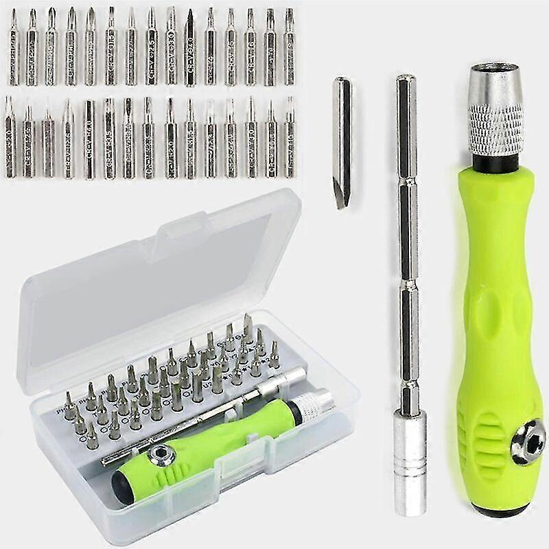 32 In 1 Magnetic Ratchet Screwdriver Set, With 32 Screwdriver Bits, Multi-function Screwdriver, Multi-function Repair Tool.