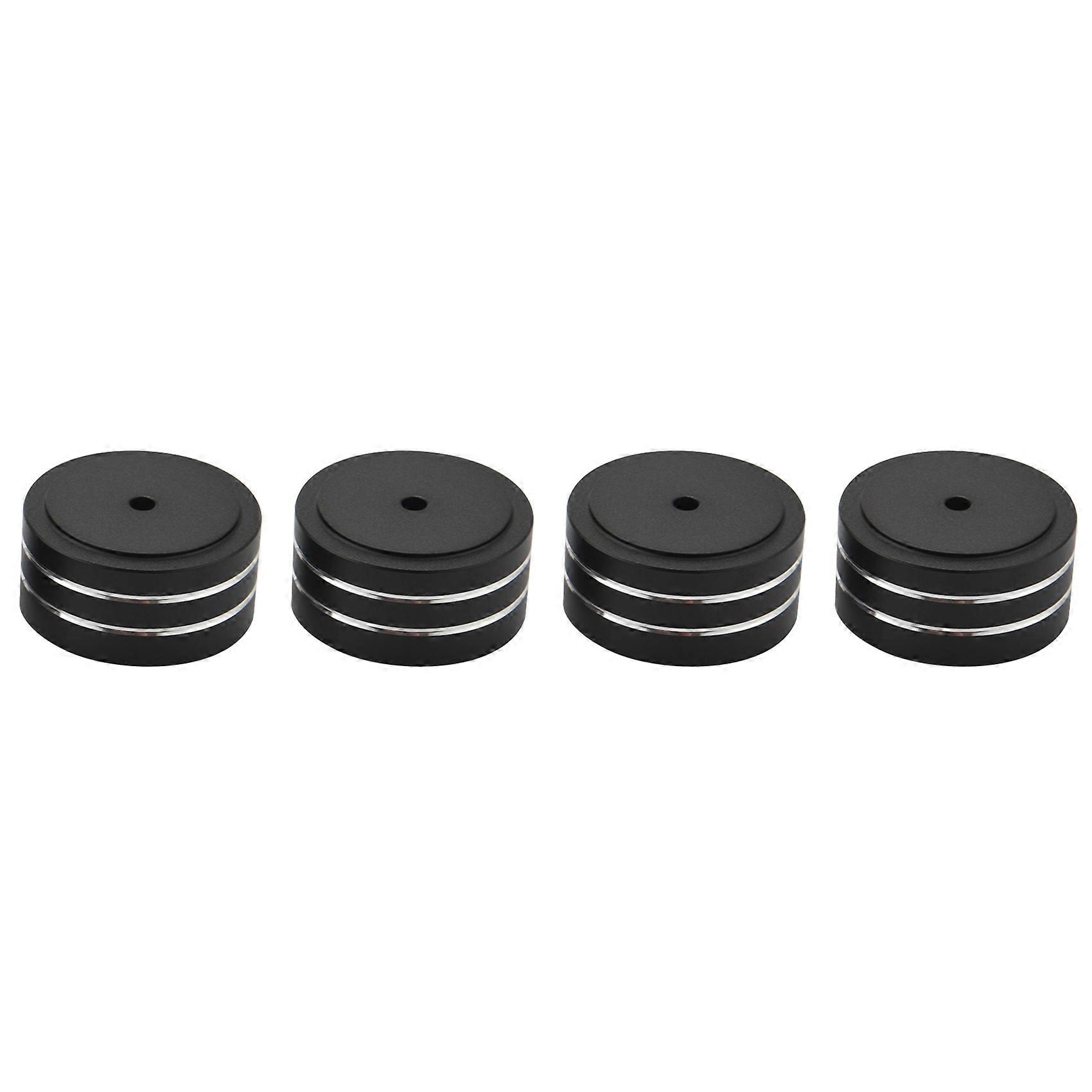4Pcs 40X20Mm Aluminum HiFi AMP Speaker Isolation Stand Turntable DAC Feet Pad
