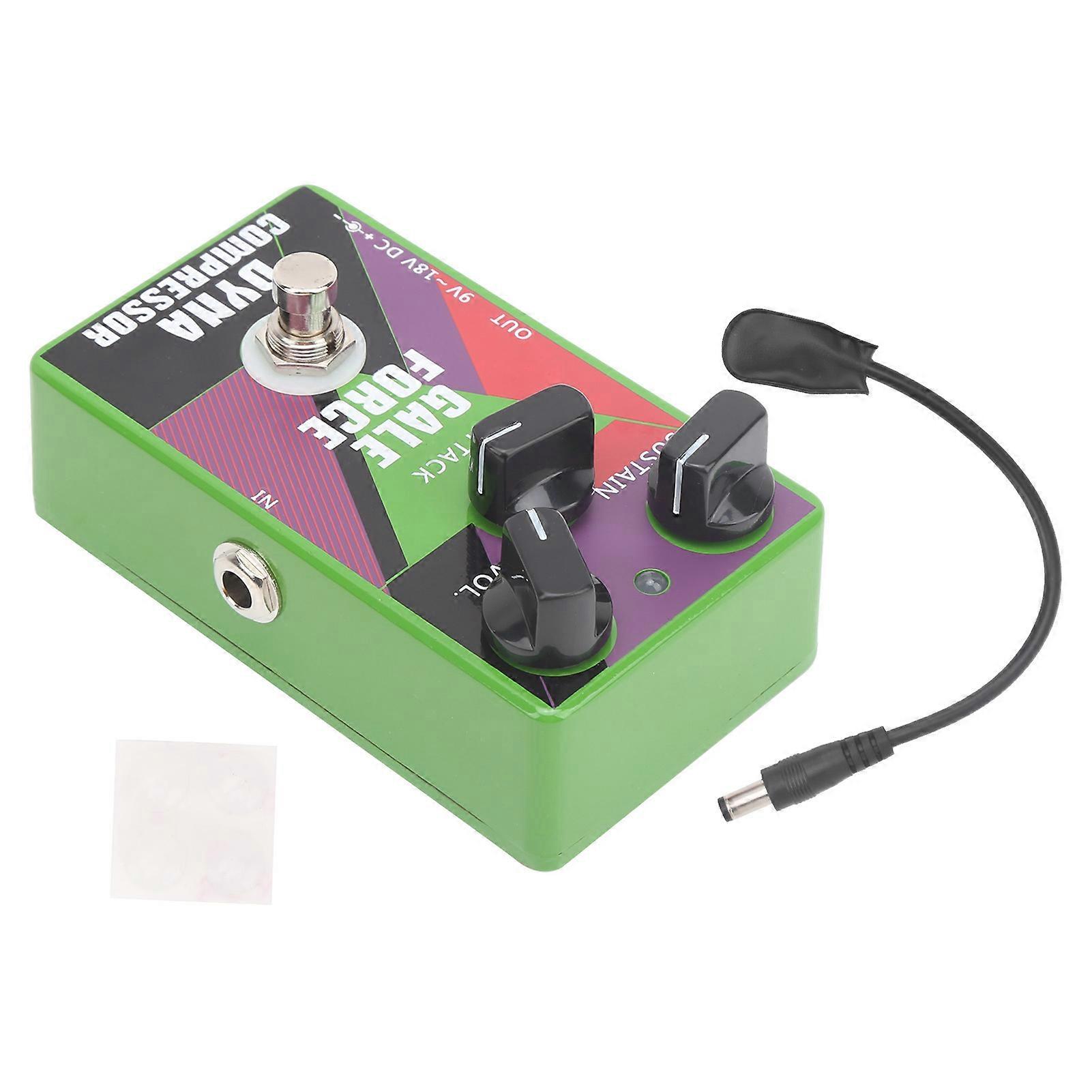 Compressor Pedal Electric Guitar Compression Effect True Bypass Single Block Unit