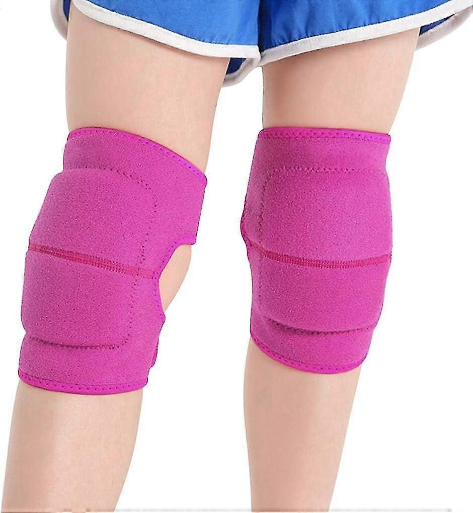 子供の調節可能な滑り止めの膝ブレース厚いSBRパッドはフットボールバレーボールサイクリングテニスDaのためのスポーツ保護ニーパッドをサポートします