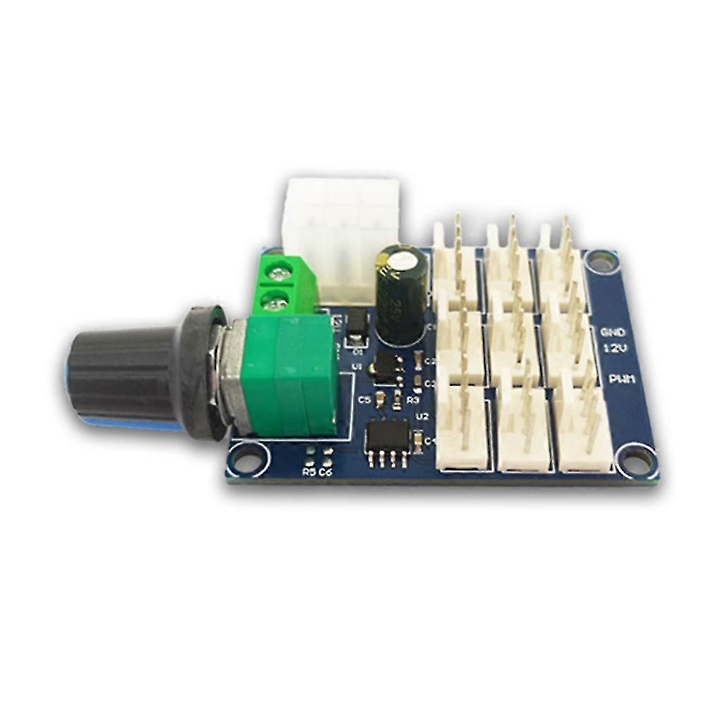 Pwm Speed Regulation Controller 12v For Chassis Fan Multi-channel Fan Governor