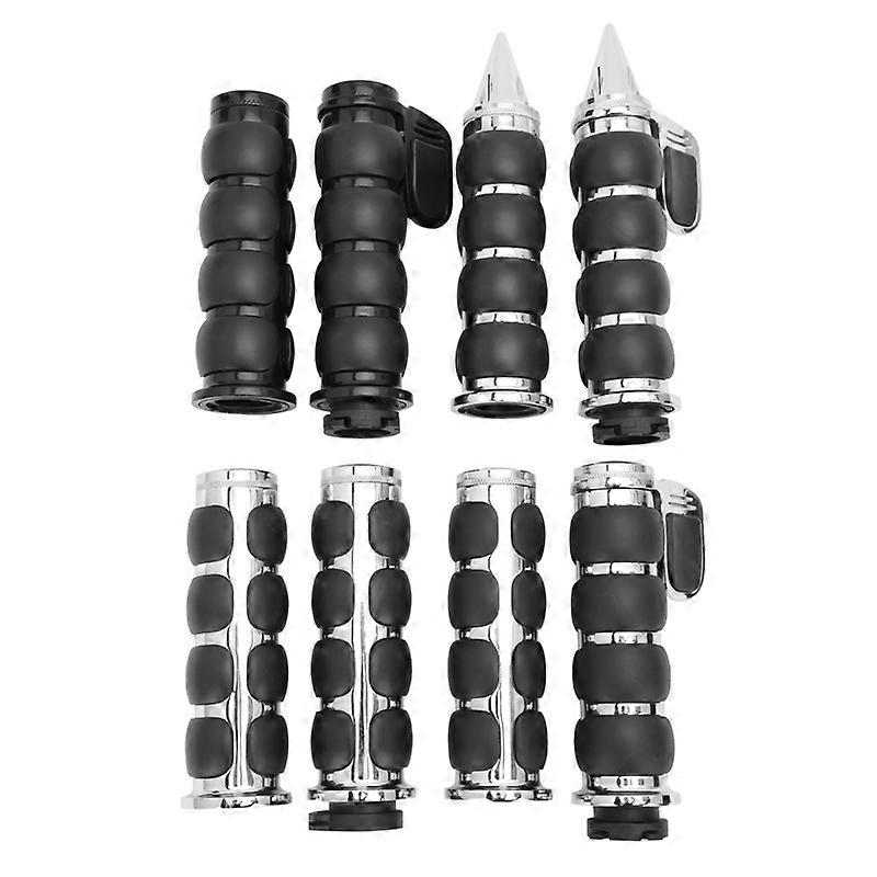 TWOM Chrome Motorcycle Hand Grips – 1