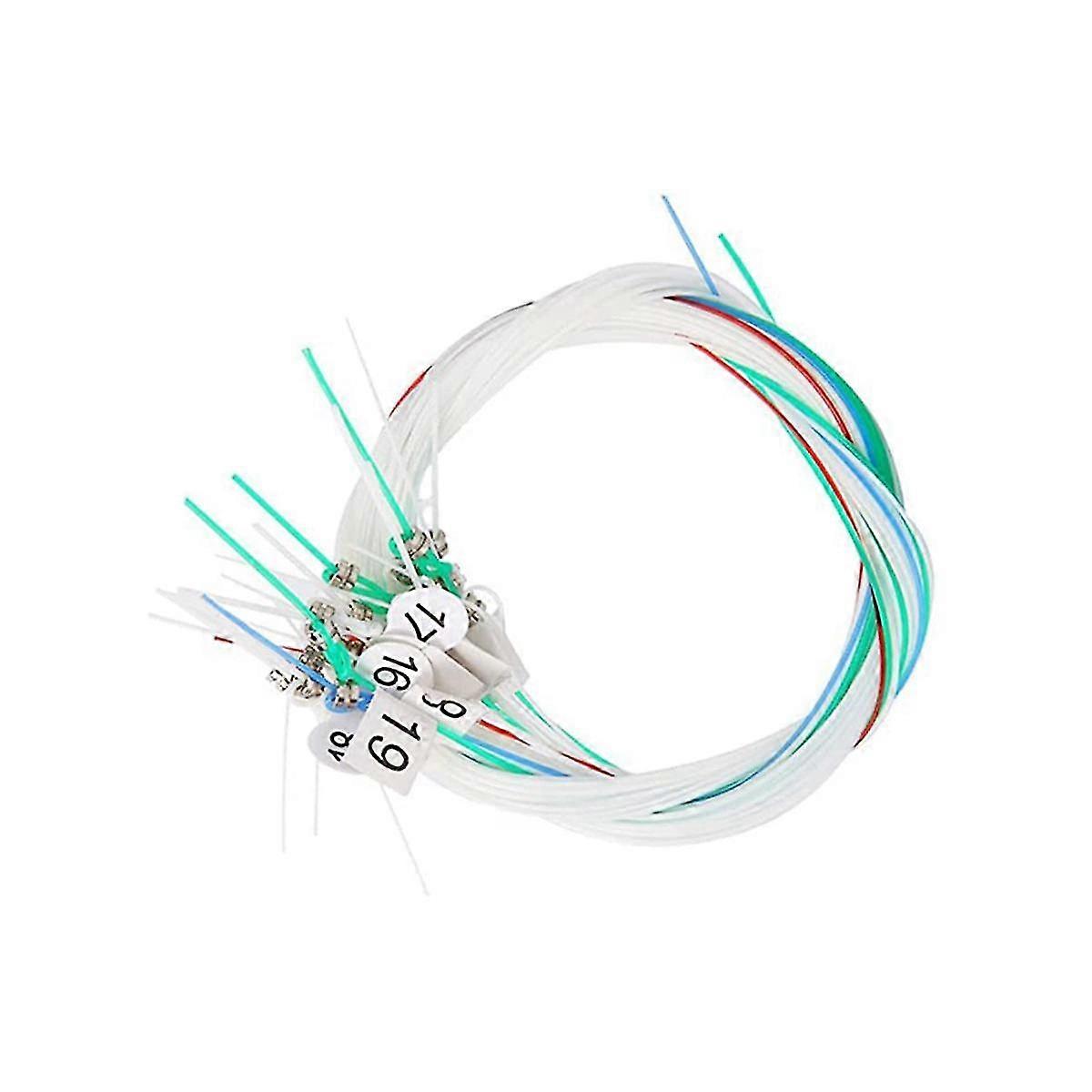 Corde complete 1 Set 19 Sostituzione corda in nylon per arpa a sette corde Parti di strumenti per seve
