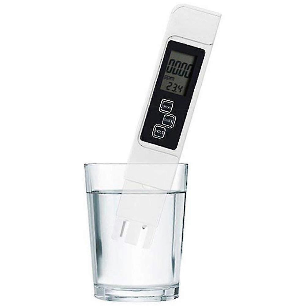 Water Quality Test, Accurate And Reliable, Tds Meter, Ec Meter & Temperature Meter 3 In 1, 0-9990ppm, Ideal Water Test Meter For Hydroponics, Ro Syste