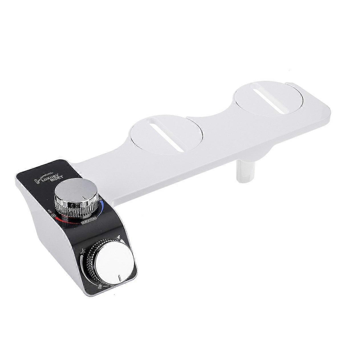 بيديت مقعد المرحاض مرفق غير كهربائي التنظيف الذاتي فوهات مزدوجة غسل الساخنة الباردة خلاط المياه سيدة اكسسوارات الحمام بخاخ