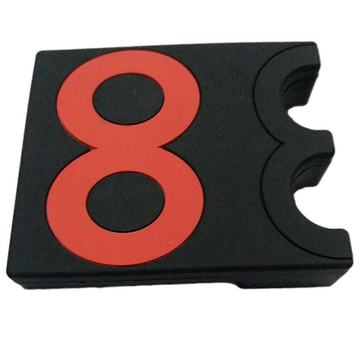 Anti-Slip Design High Quality PVC Material Billiard Cue Rack PVC Practical Billiard Room Accessories Billiard Cue Holder
