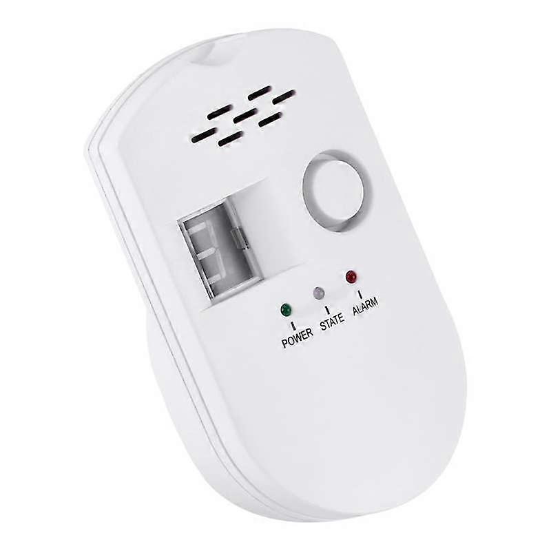 LCD LPG LNG Coal Natural Gas Leak Security Alarm Sensor Gas Leakage Alarm/Detector US Plug Warning Detector