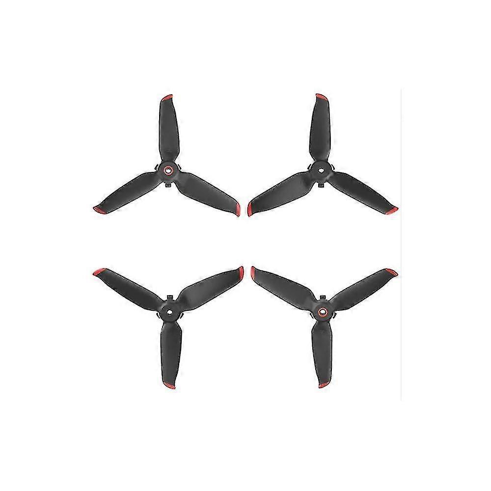 2 Pair Adapt Dji Fpv Crossing Digital Mapping Transmission System Crossing Engine Propeller Blade Noise Reduction Accessories Of Propeller Blade Uav
