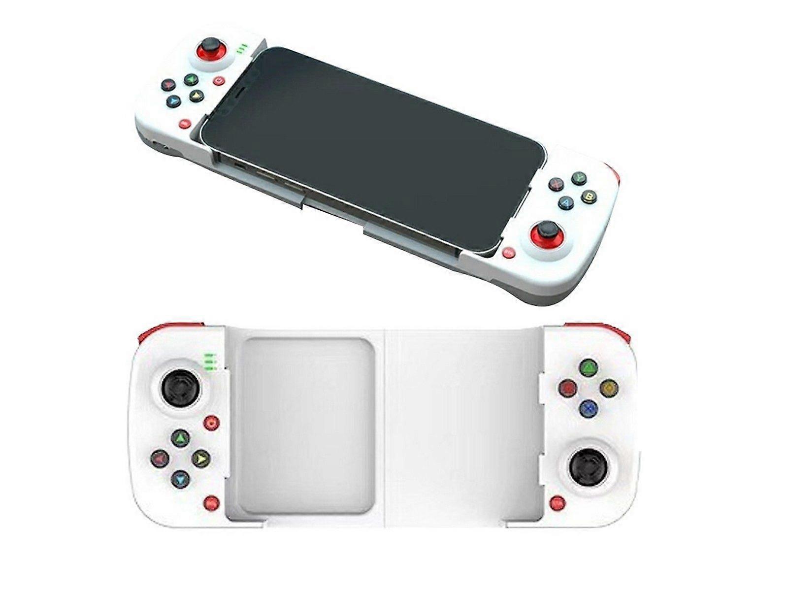 Bluetooth 5.0 Mobile Phone Gamepad Wireless Game Controller for PS/Switch-White