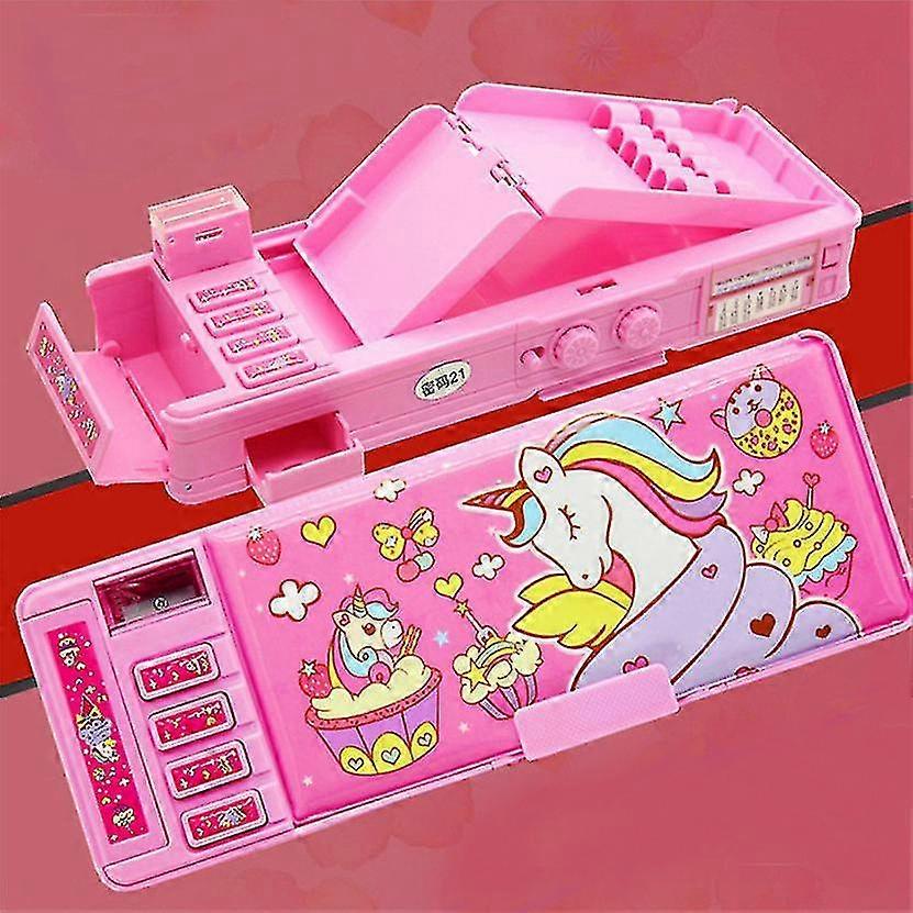 Μολυβοθήκη Κωδικός πρόσβασης Υλικό πολλαπλών λειτουργιών Escolar Kawaii Χαριτωμένο κουτί Χαρτικά Σχολικά είδη Etui Kalemlik Estuche Pencilcase