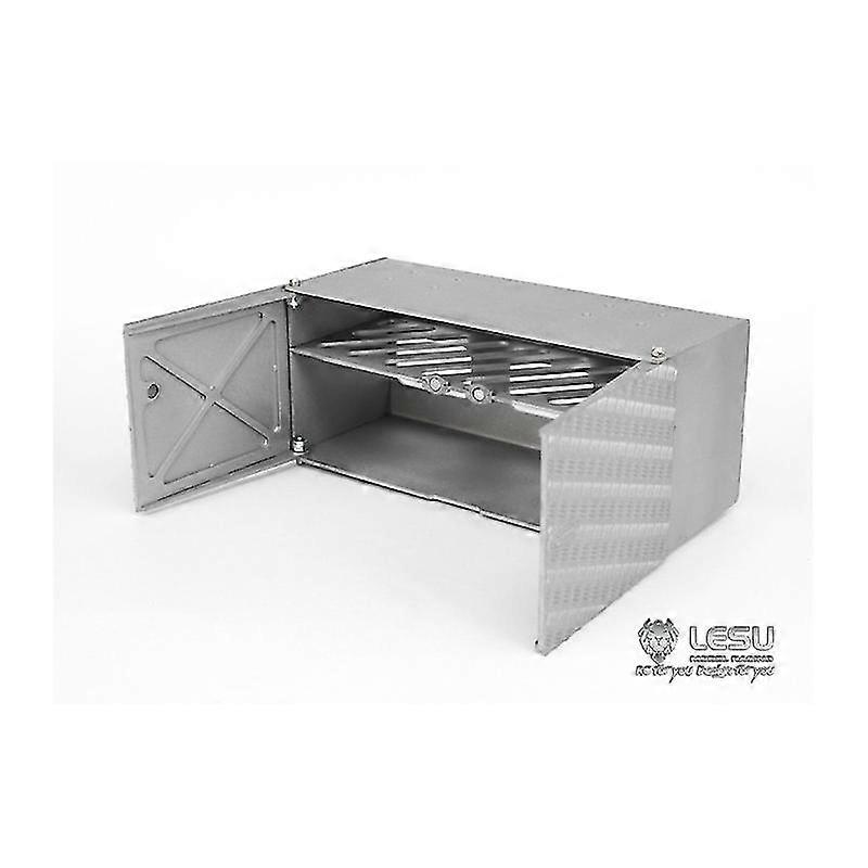 RC Part Metal Tool Box For 1/14 Remote Control Tractor Truck 700 DIY Model TH02568