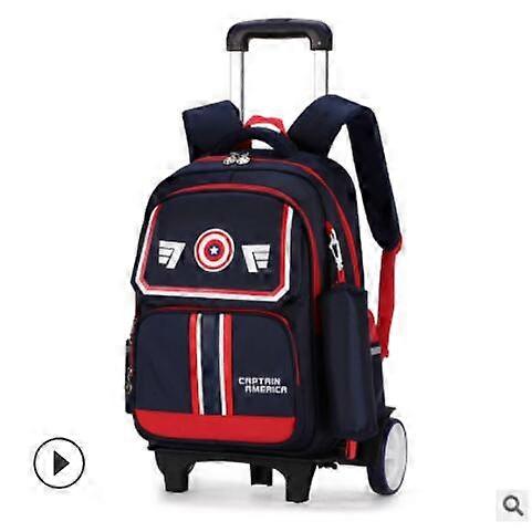 ZRY kids Mochila con ruedas Mochila escolar para niños Sobre