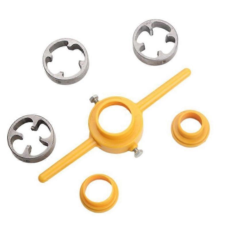 6pcs High Hardness Tap Wrench Nesting Thread Making Tool Pipe Thread Pipe Tool