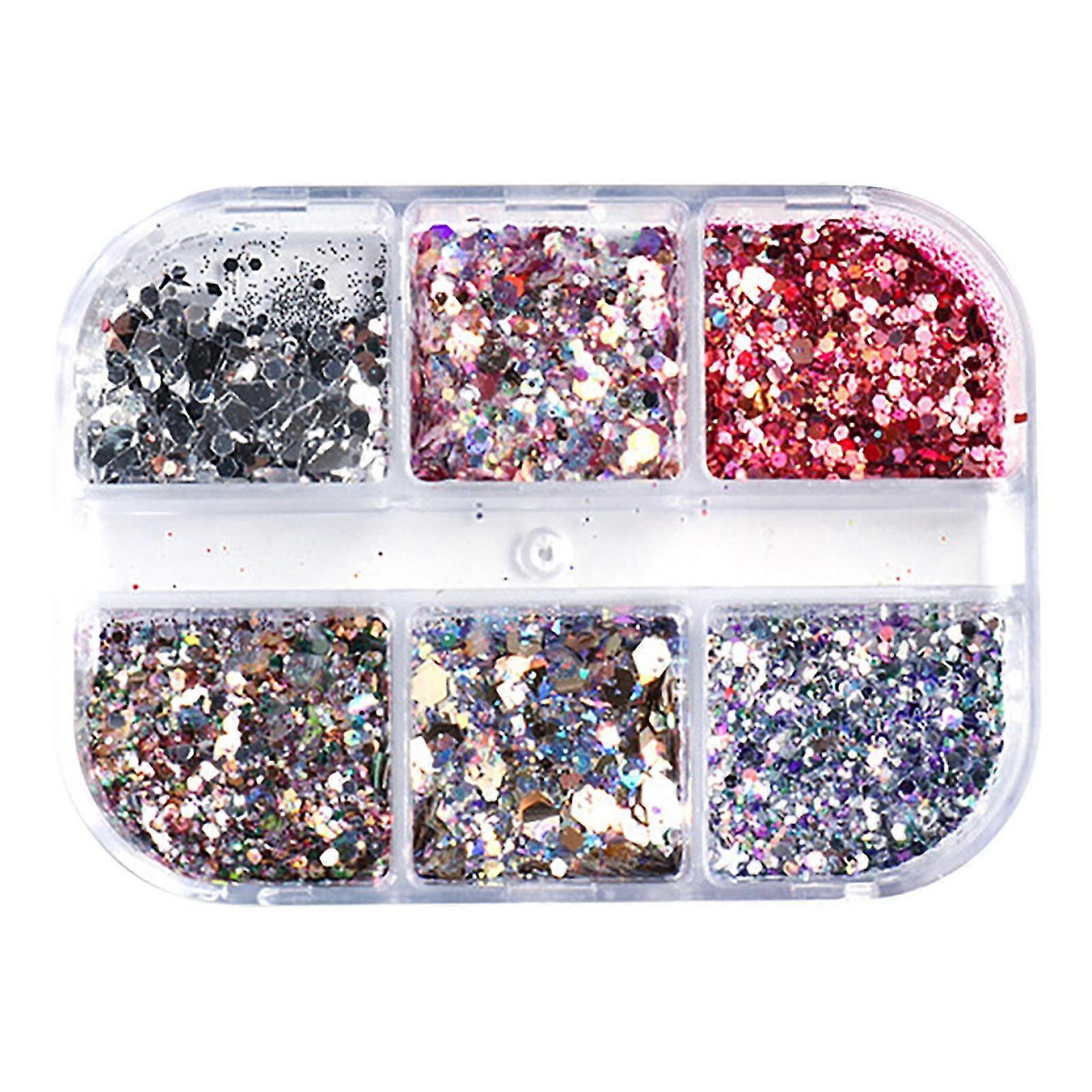 New Style Nail Sequins Summer  Color Translucent Irregular Nails Irregular Pat