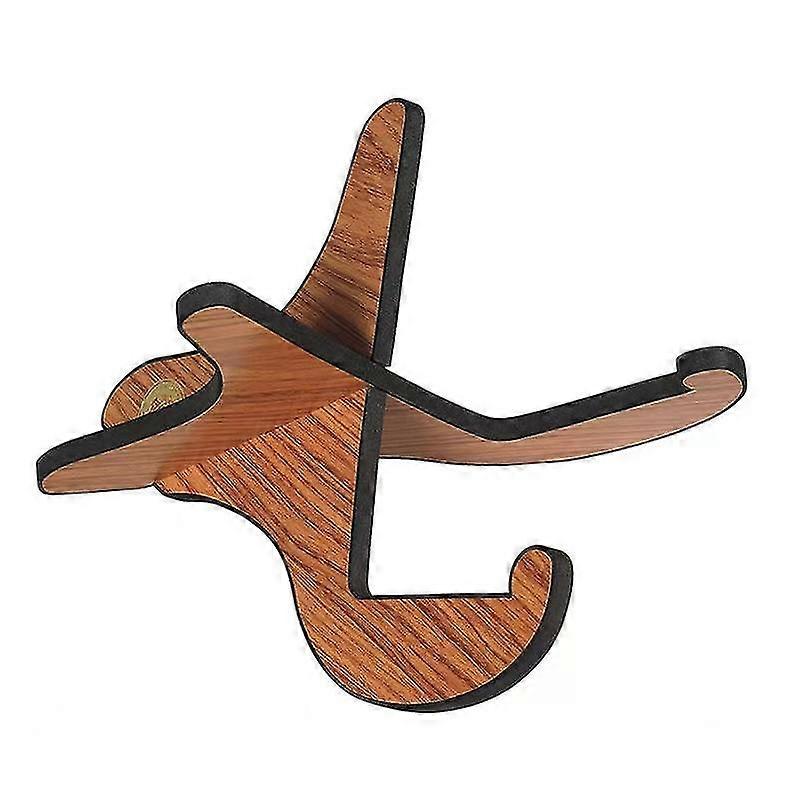 Universal Acoustic Guitar Stand, Wooden X-frame Portable Stringed Instrument Stand