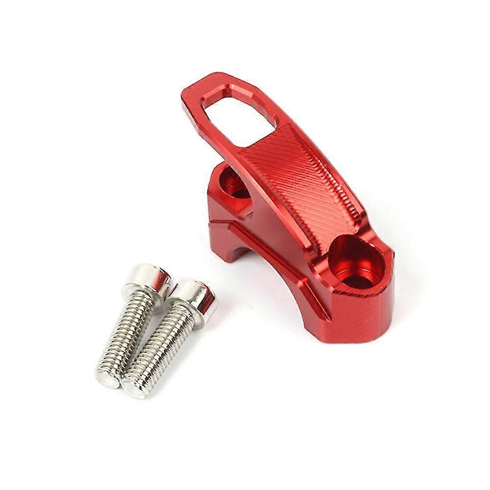 Motorcycle 22mm Handlebar Hook Universal Handlebar Helmet Hook Handle Mirror Mount Hook For Red