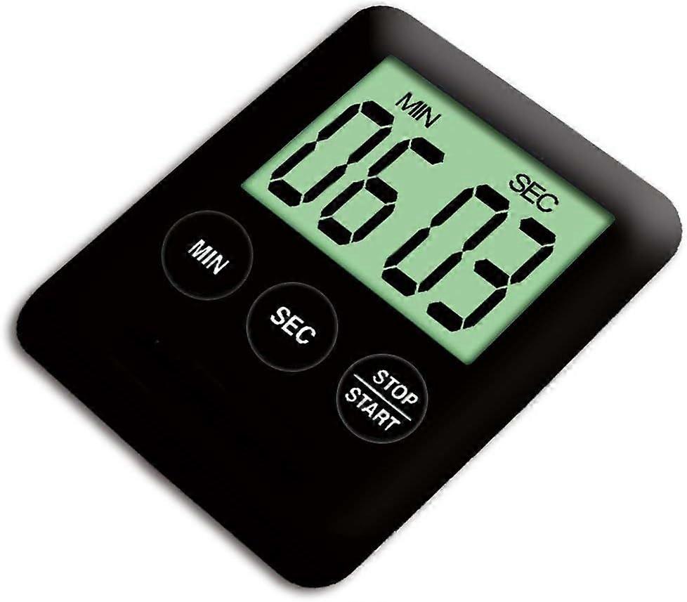 1pcs Magnetic Electronic TimerBlack