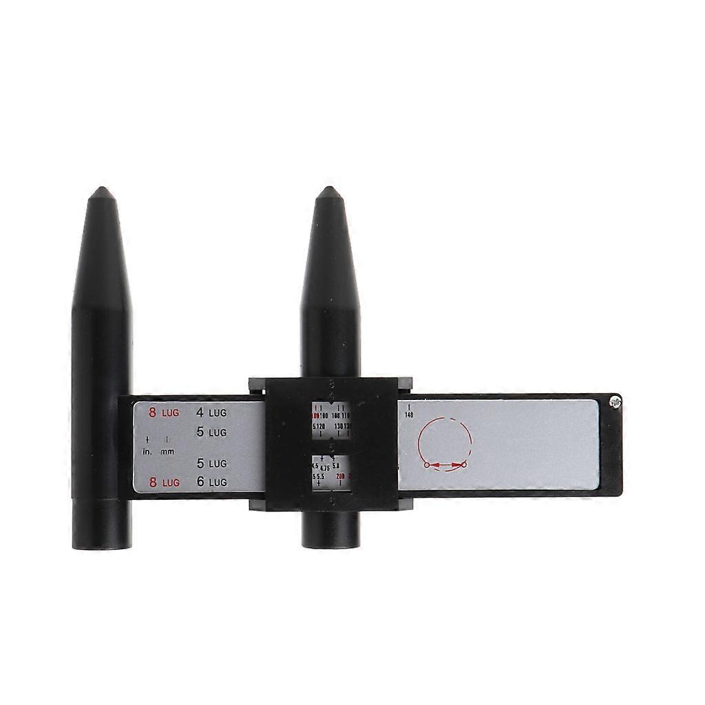 Wheel Pcd Gauge Pcd Caliper Ruler for Rim Wheel Holes Bolt Circle Gauge Measure