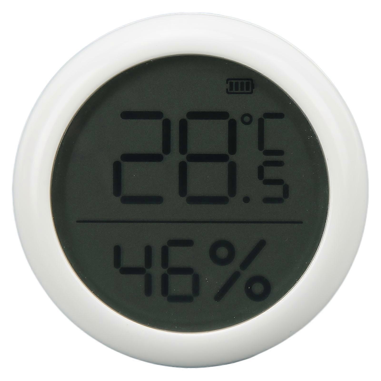 WiFi Humidity Temperature Sensor Real Time Monitoring Round Remote Control Digital Smart Sensor for Home
