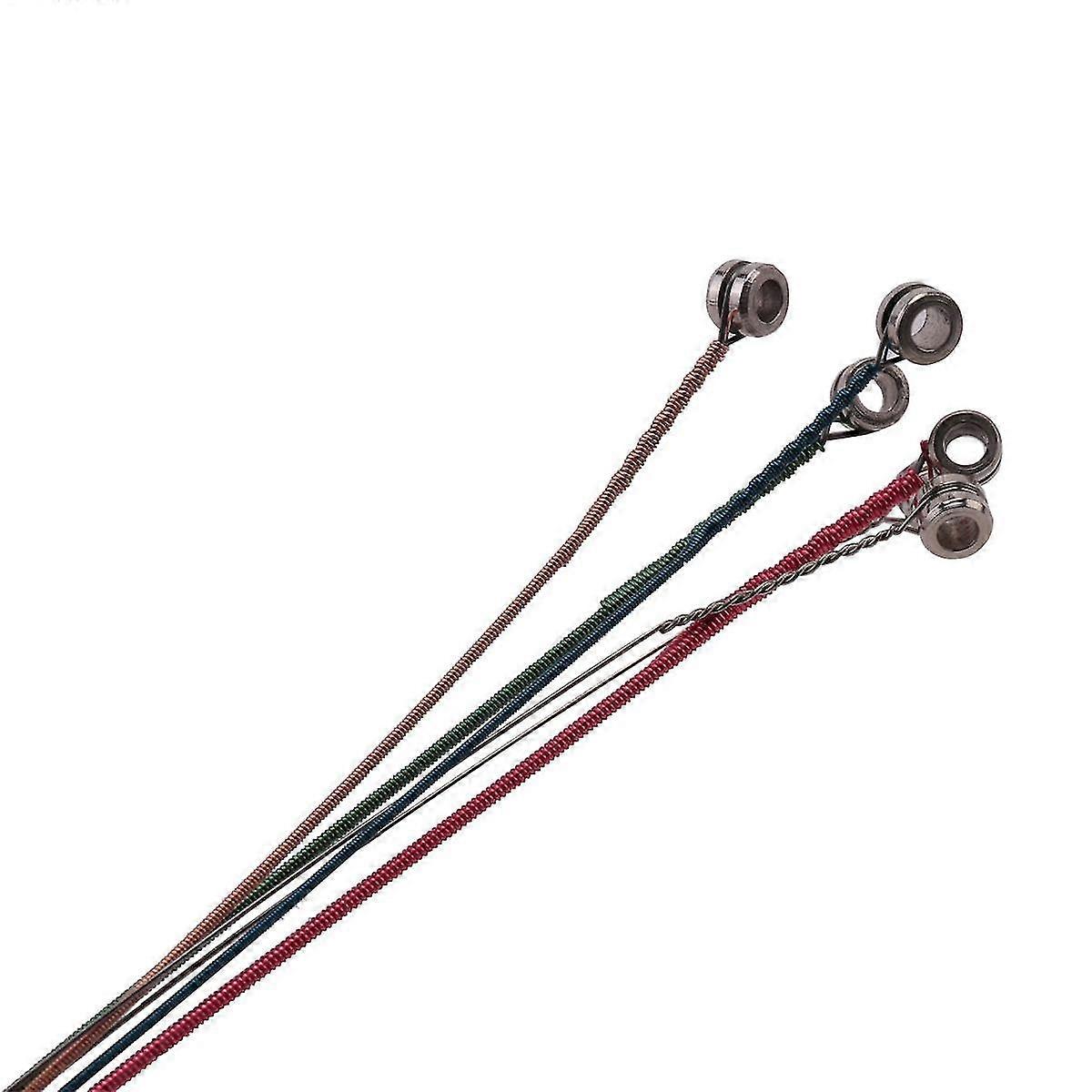 2 Sets of 6 Guitar Strings Replacement Steel String compatible with Acoustic Guitar Guitar Changing Tool