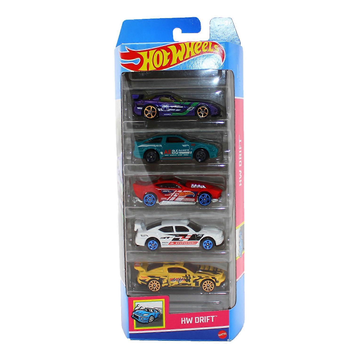 Hot Wheels 5 Pack, HW Drift