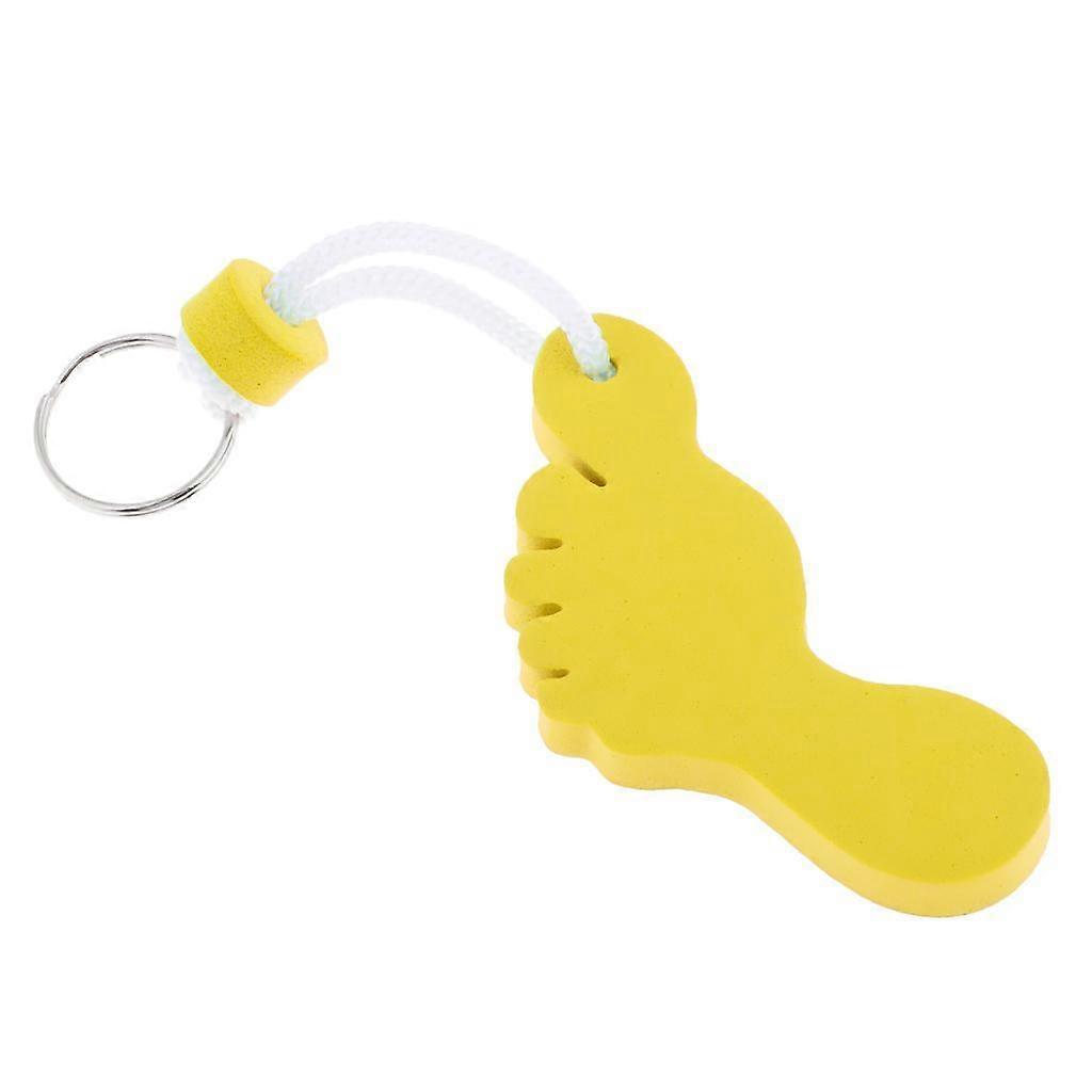 Portable Foam Floating Keyring for Water Sports Hiking Travel Sailing Boat - White