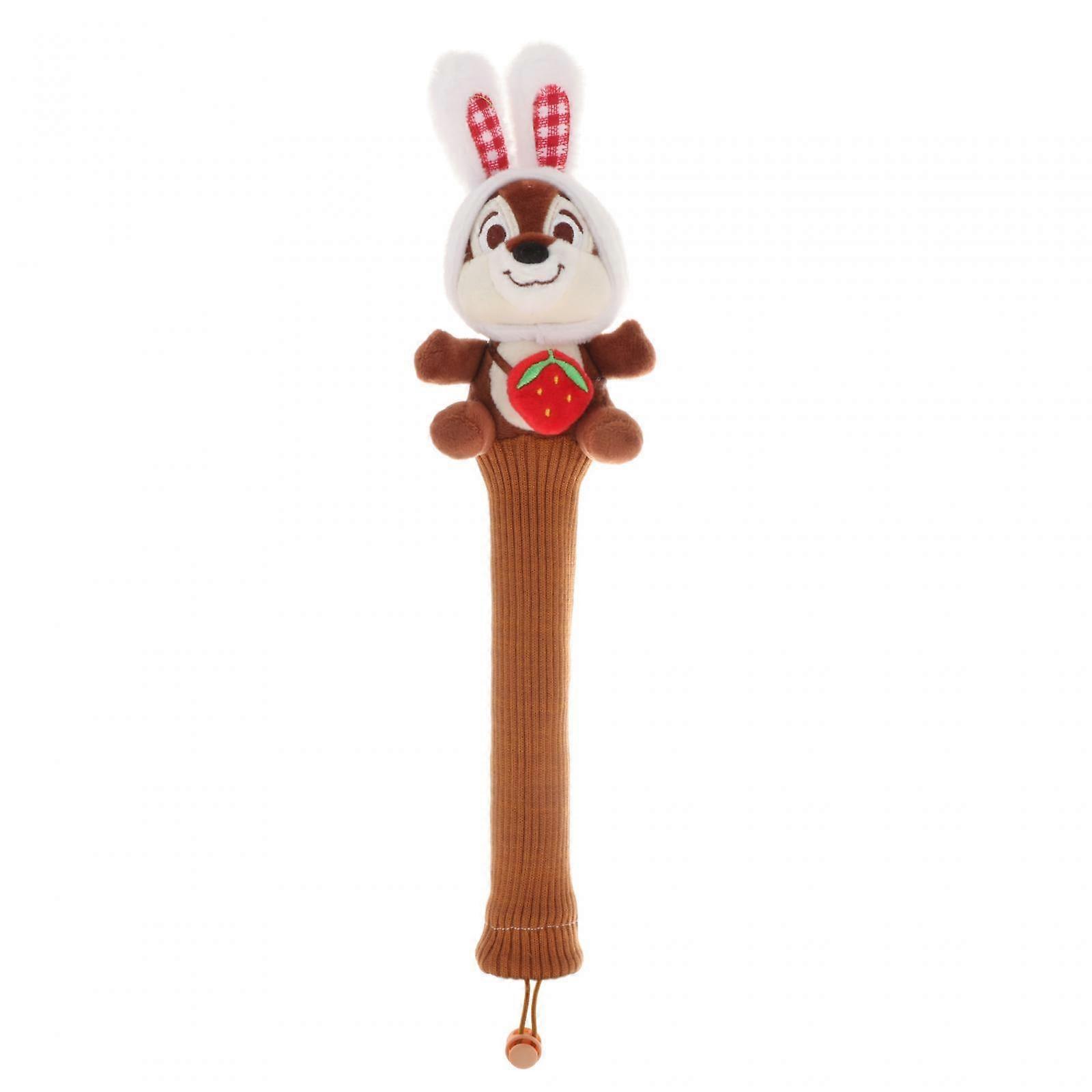 Badminton Racket Handle Cover Anti Slip Knitting Badminton Racket Grip Cover Squirrel