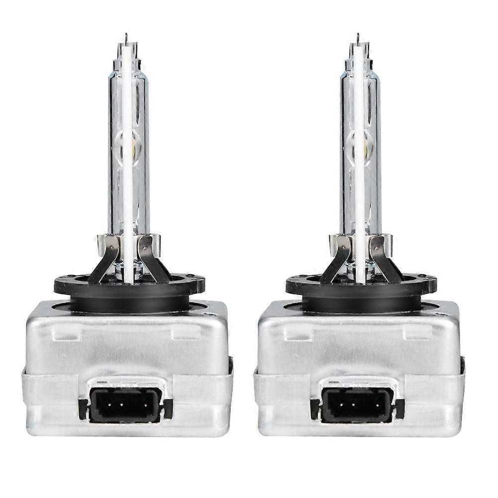 2 قطعة D3S 6000K 35W مصباح زينون حديدي لـ HID عمر خدمة طويل سطوع فائق
