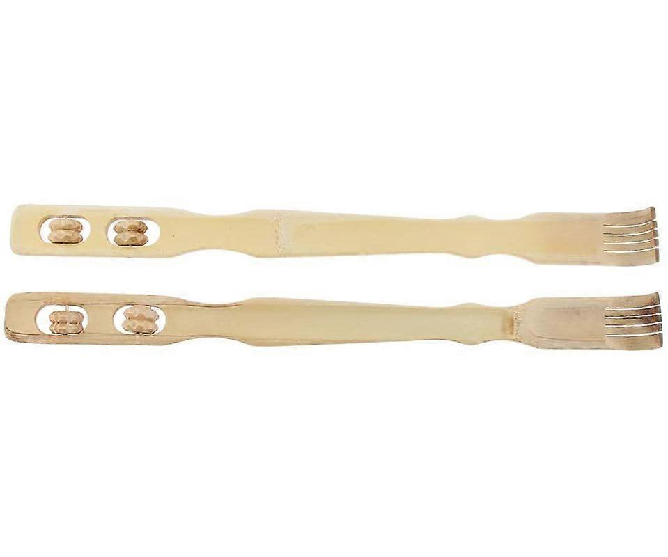 Wuhing-SJ-Long Handle Back Scratcher Scratch Hand Scratch Aid Back Scratchers Claw Back Scratcher Back Massage Bamboo (47Cm)