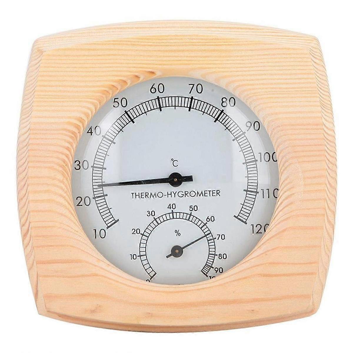 Digital Sauna Thermometer with Metal Dial and Hydrometer Hygrometer Hygrometer Hygrometer Thermomet