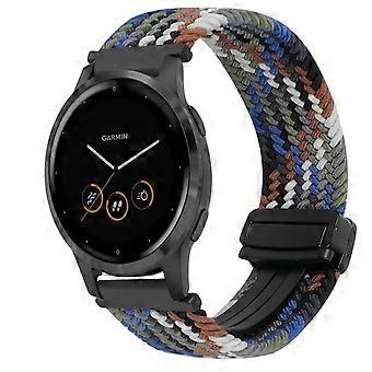 18mm flätad klockrem för Garmin Vivoactive 4S