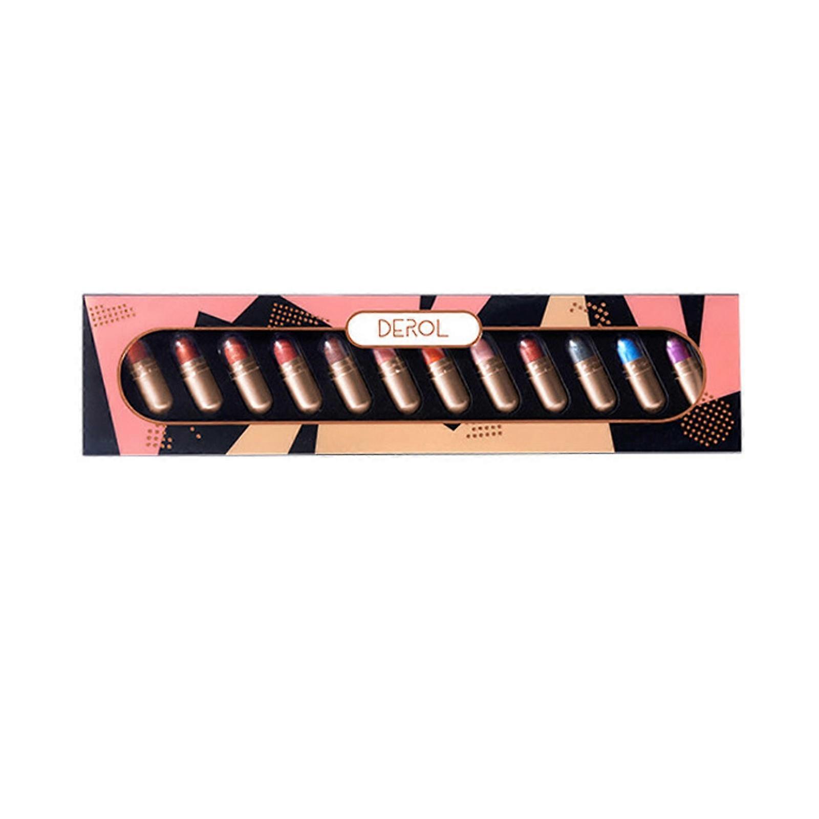 Capsule Eye Shadow Plate Waterproof Easy-to-Color Mashed Potatoes 12-Color Eyeshadow Makeup