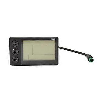 S866 Electric Bike Lcd Display E-bike Electric Scooter Display Meter Control Panel With Waterproof