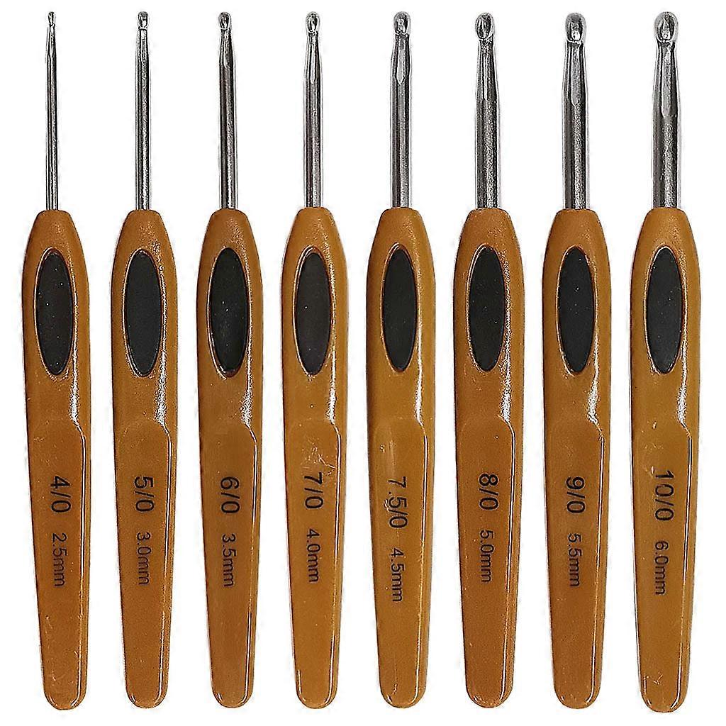 8-piece knitting hook for ergonomic crochet