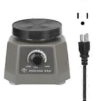 Vibratore per laboratorio odontotecnico, piastra rotonda, velocità regolabile, oscillatore per gesso dentale, spina USA 110 V