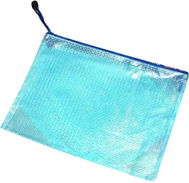 lmoikesz A3A4A5A6B4B5B6 Gridding Waterproof Zip Bag Document Pocket Folder Case A3(435 * 305CM)