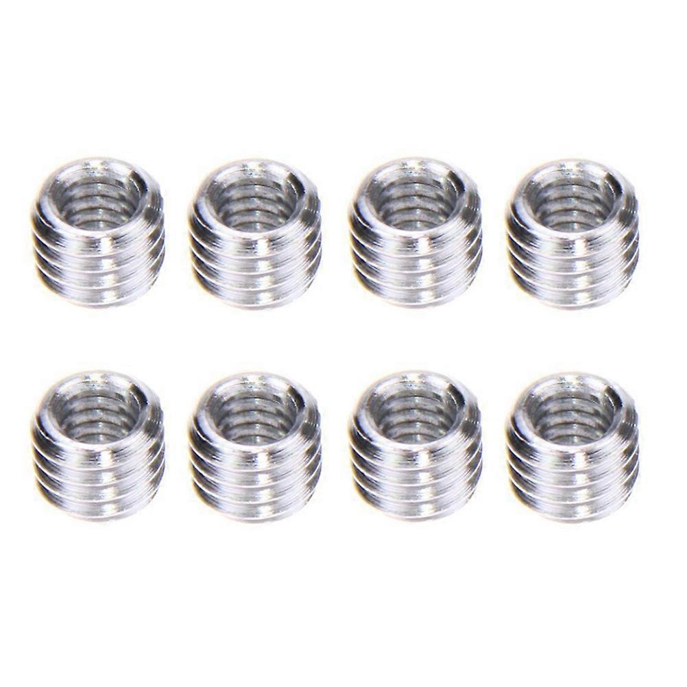 20pcs Camera Conversion Screw Nut 1/4 Inch To 3/8 Inch Screw Mounting Adapter Screw for Camera Quick Release Plate Tripod Monopod Silver (B Nut)