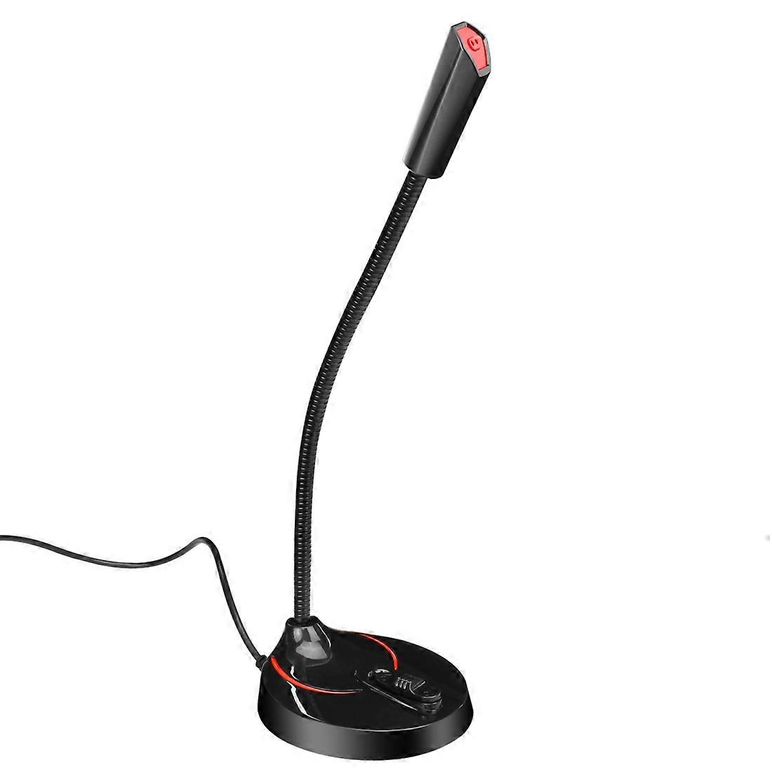 360 Degrees Bendable Drive-free USB Computer Microphone