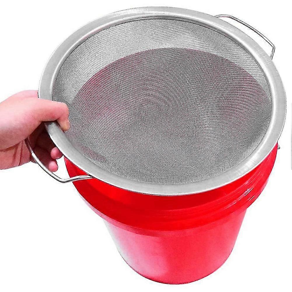 Paint Strainer Mesh Acier inoxydable Paint Emulsion Entonnoir Filter Cover Filter Tool Produit 60-mesh