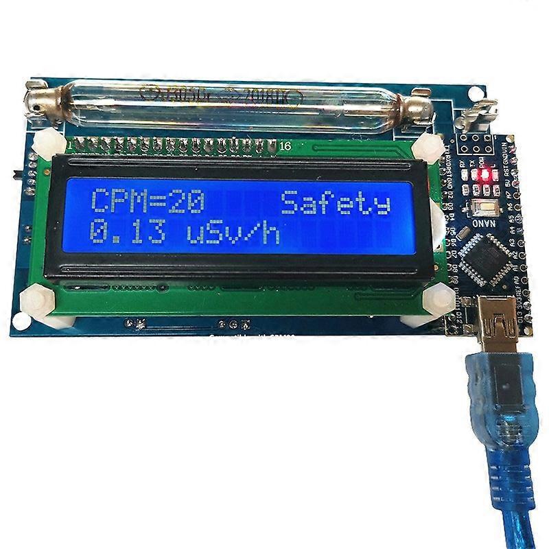 Geiger Counter Kit Module Nuclear Radiation Detector with Display Radiation Dosimeter Electromagnet
