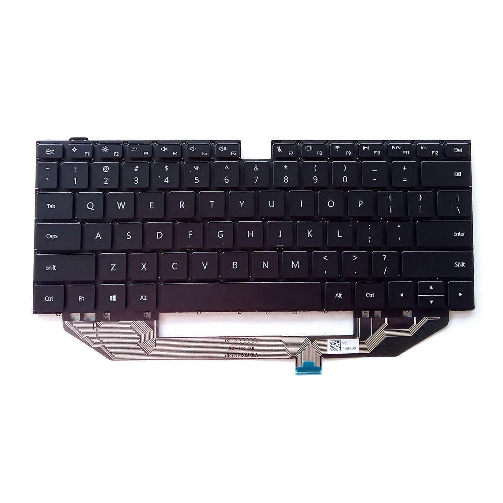 US-Version Tastatur mit farbiger Hintergrundbeleuchtung ForMateBook X Pro MACH-W19C MACH-W19B W19C