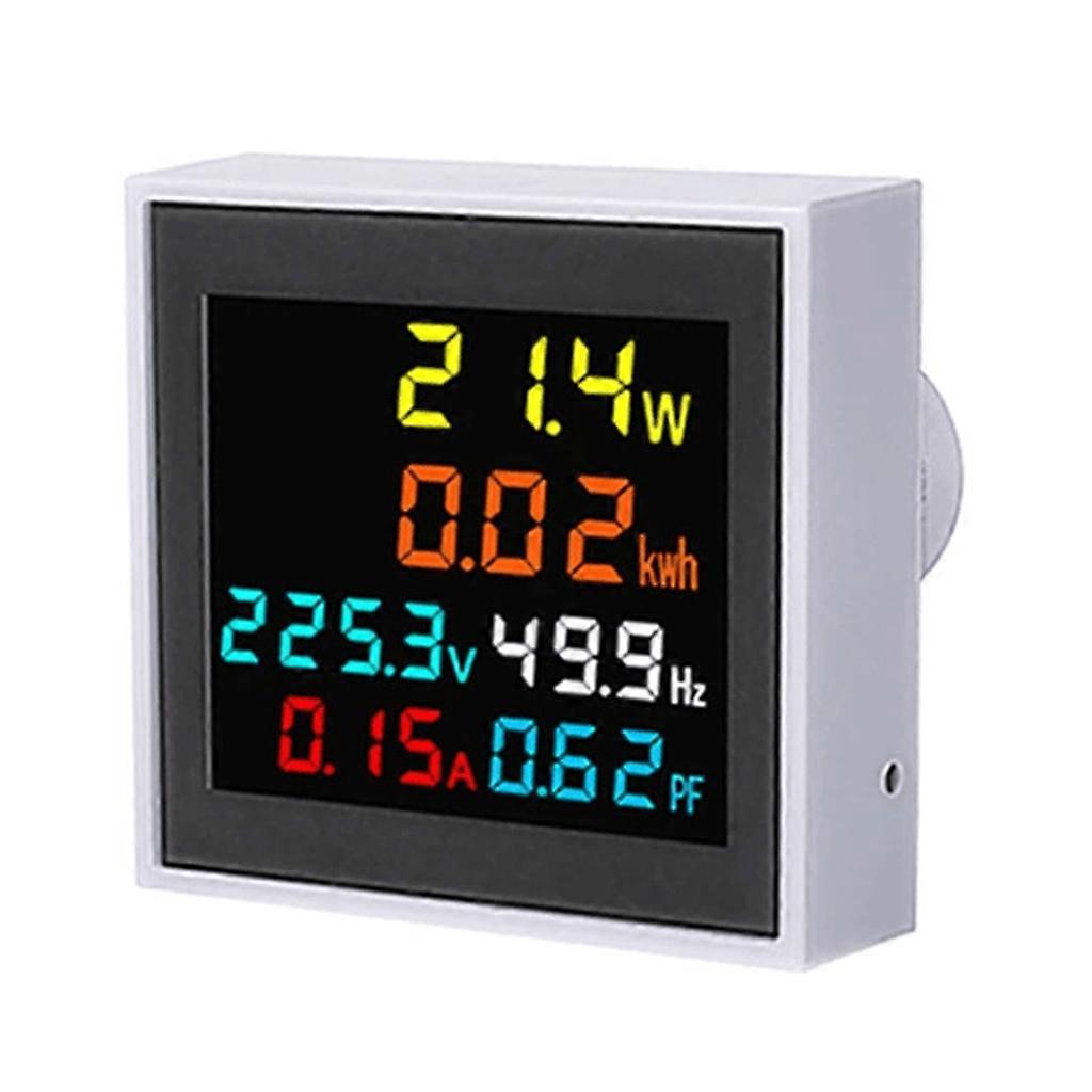 Electricity Usage Monitors Voltmeter Ammeter Watt Kwh Frequency Power Meter