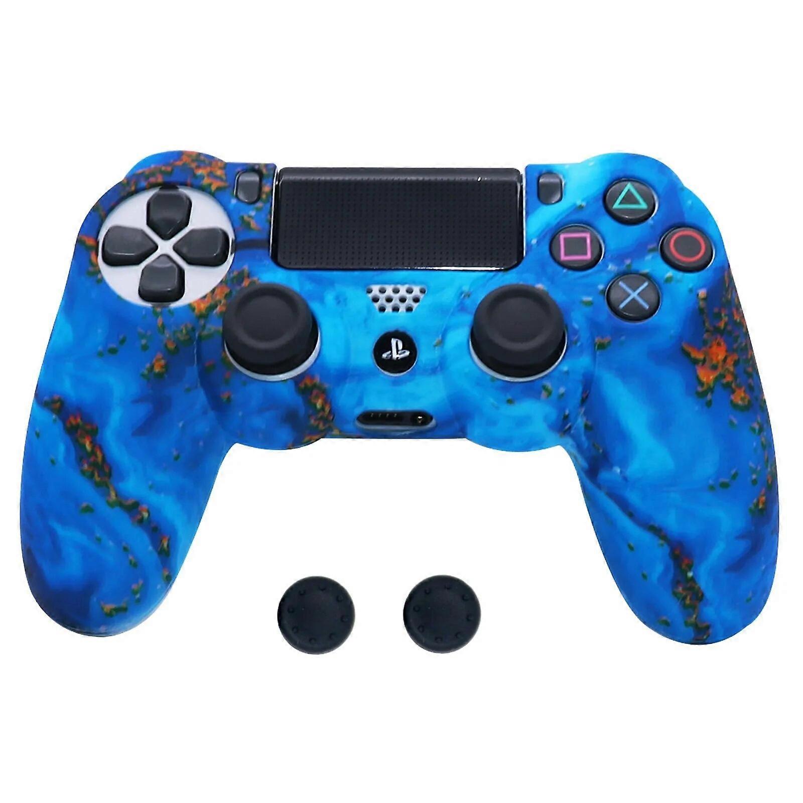 Silicone Anti-fall Protection Cover Case For Playstation 4 PS4 Controller Joystick Protective cases with thumbstick grip caps