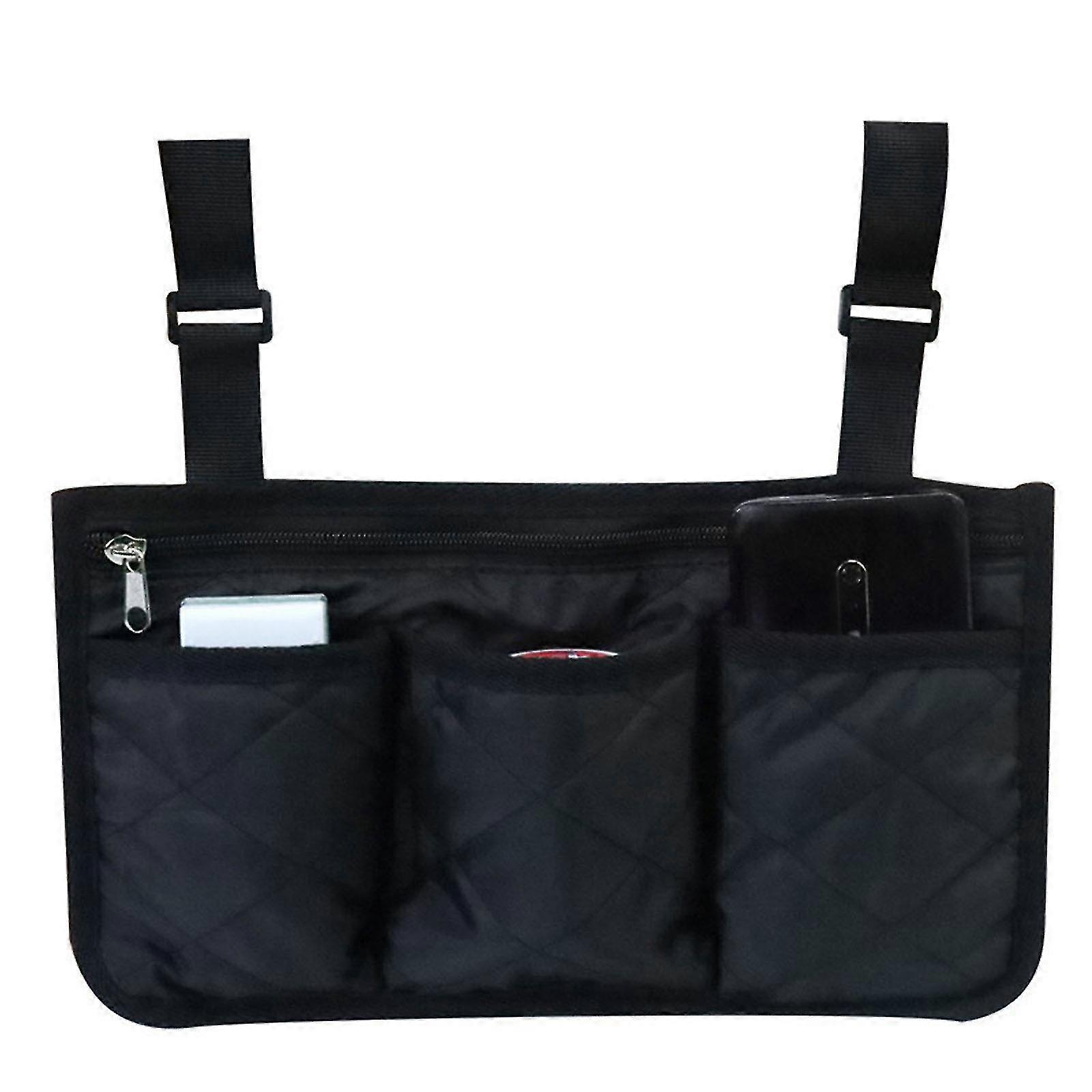 Waterproof Wheelchair Armrest Side Storage Bag For Most Wheels - MXBC
