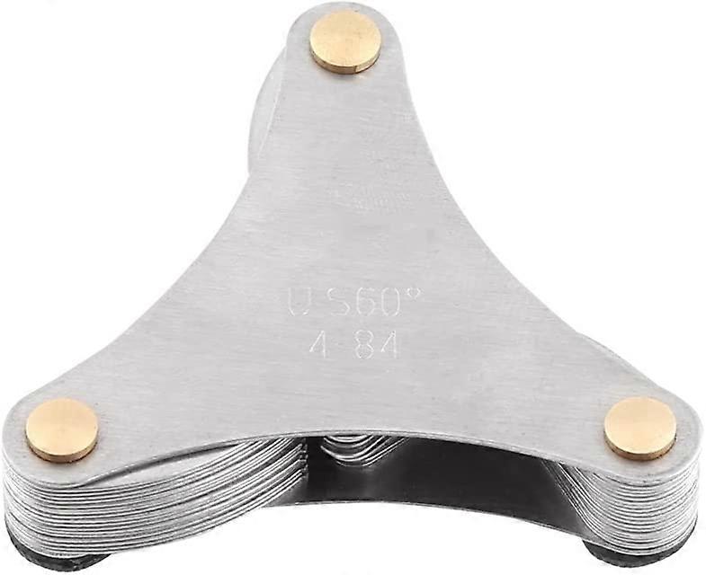 Easy to Use Wide Application Thread Socket Gauge,Stainless Thread,Tool DIY Gauge(Pure American (51pc))