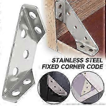 1/20/30/50Pcs Triangle Bracket Furniture Support Thickened StainlSteel Universal Connector Fixed Angle Corner Brace