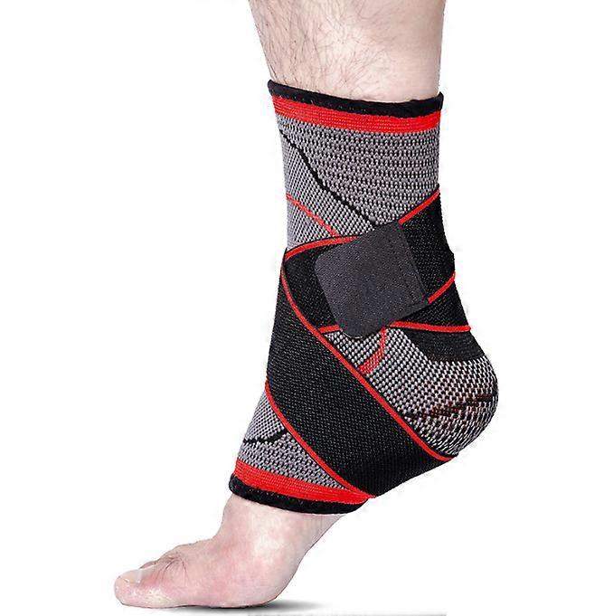 Ankle Support Brace, Adjustable Compression Ankle Support