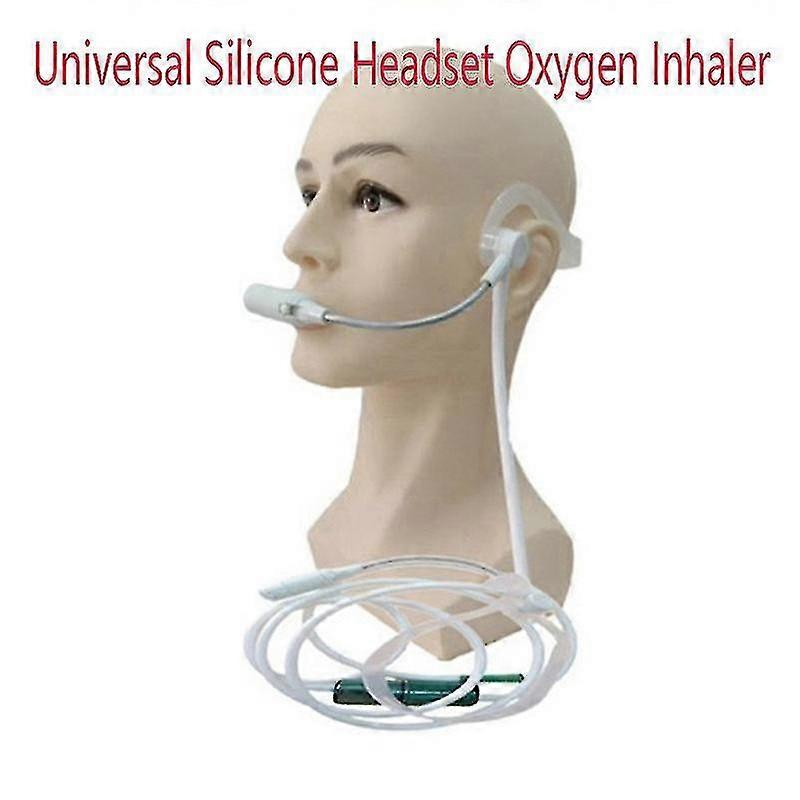 Headset Nasal Type Oxygen Cannula Soft-contact Nasal Oxygen Cannula